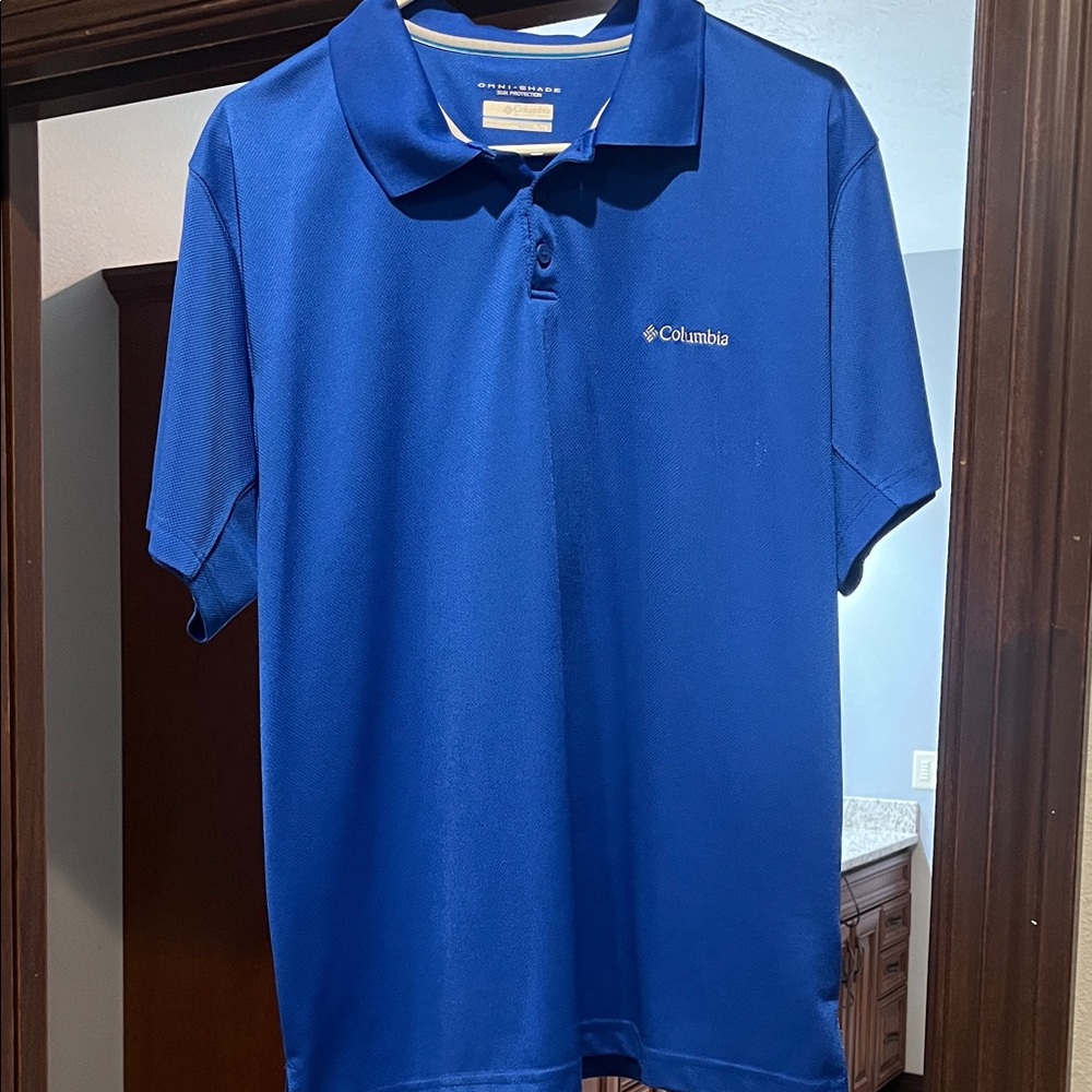 Columbia Royal Blue Polo Shirt